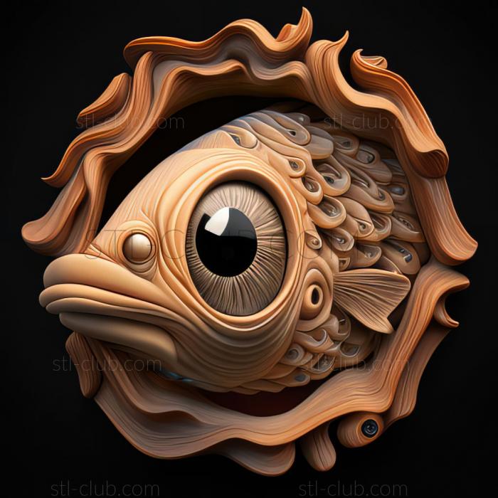 st Bubble eye fish